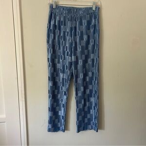 SHEIN Light Blue Pleated Skirt